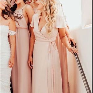 Show Me Your Mumu Blush Bridesmaid Dress